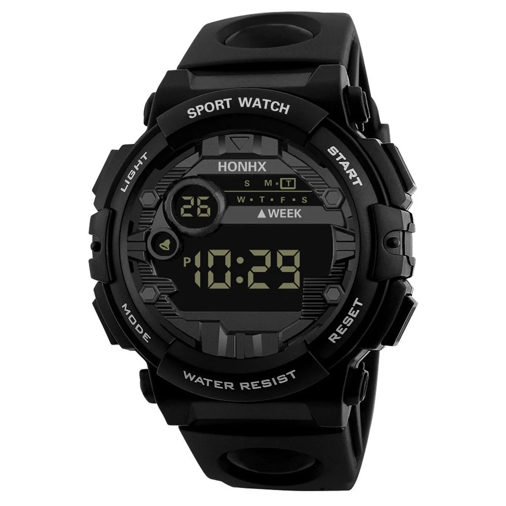 Luxury Mens Digital Watch Waterproof Date Sport Men Outdoor Electronic Watch Casual LED Wrist Watches relogio digital 2021
