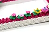 Bloom Flower DIY Building Block Photo Frame Kit,Creative Handmade Assembled Photo Frame Handmade Craft Gift Home Tabletop Display Decor