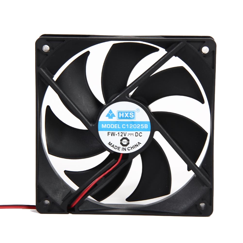 

2Pcs 120Mm 120X25Mm 12V 4Pin Dc Brushless Pc Computer Case Cooling Fan, 501 Original