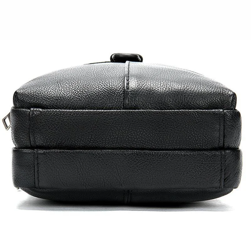 Vintage Soft Comfy Leather Messenger Bags Casual Crossbody Bags