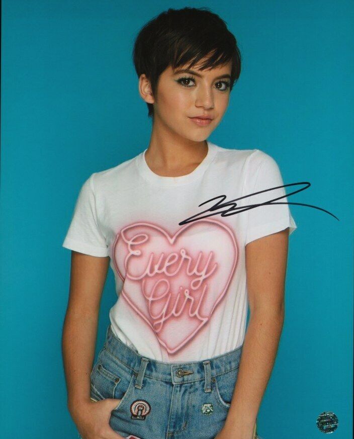 Isabela Moner Autographed Original 8x10 Photo Poster painting LOA TTM