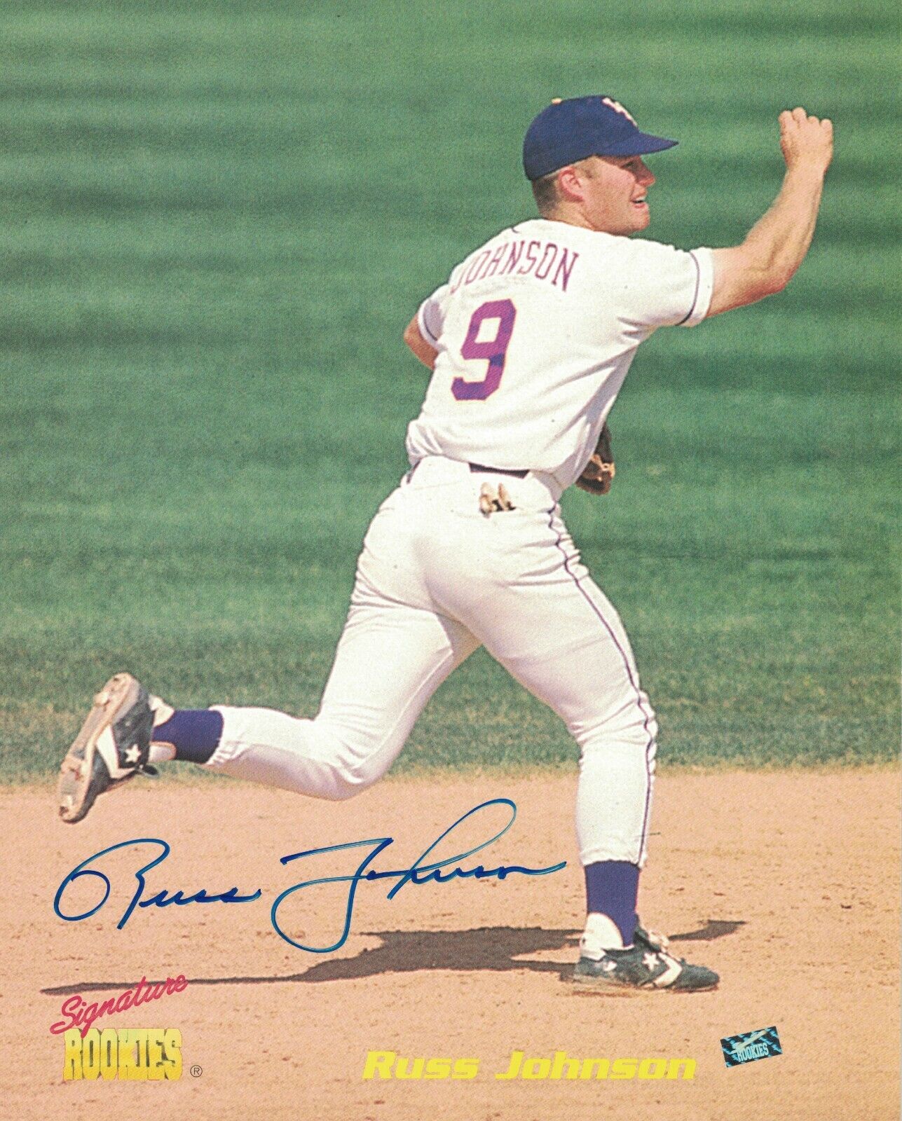 Russ Johnson Signed Autographed 8x10 Photo Poster painting Houston Astros Signature Rookies