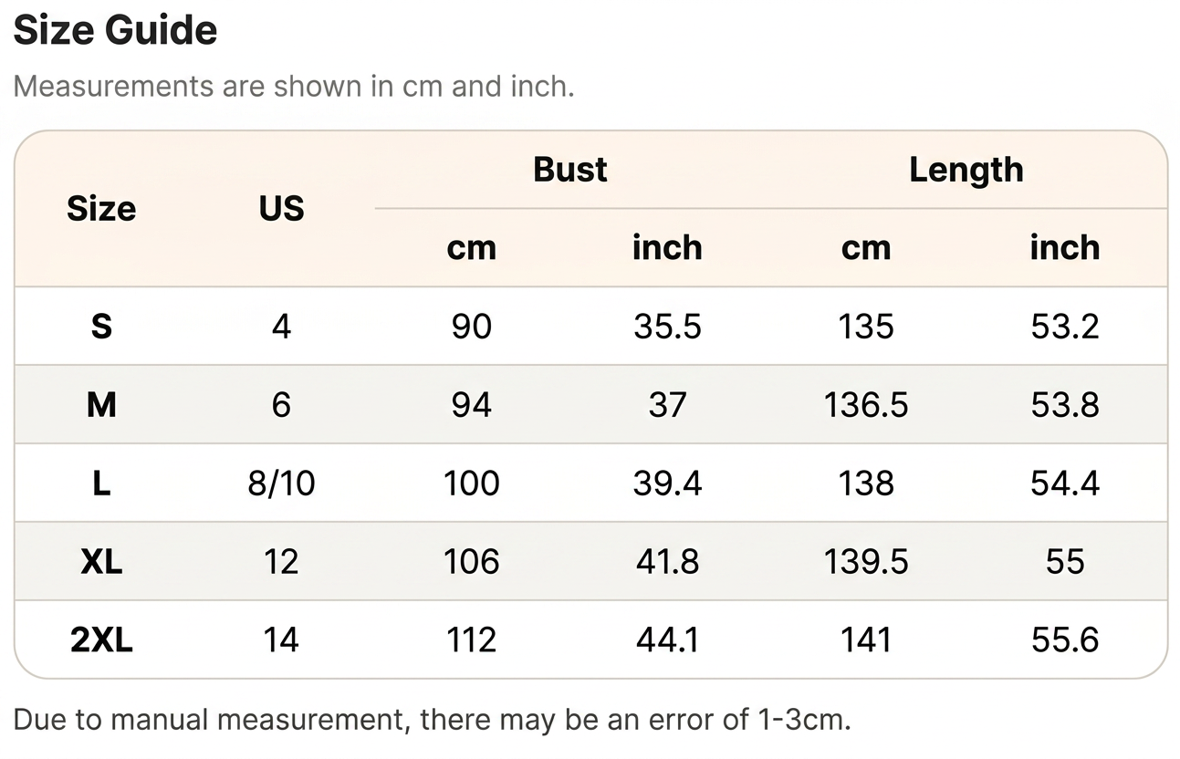 Size Guide