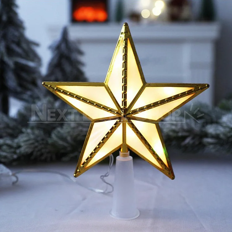 Christmas LED Star Tree Topper