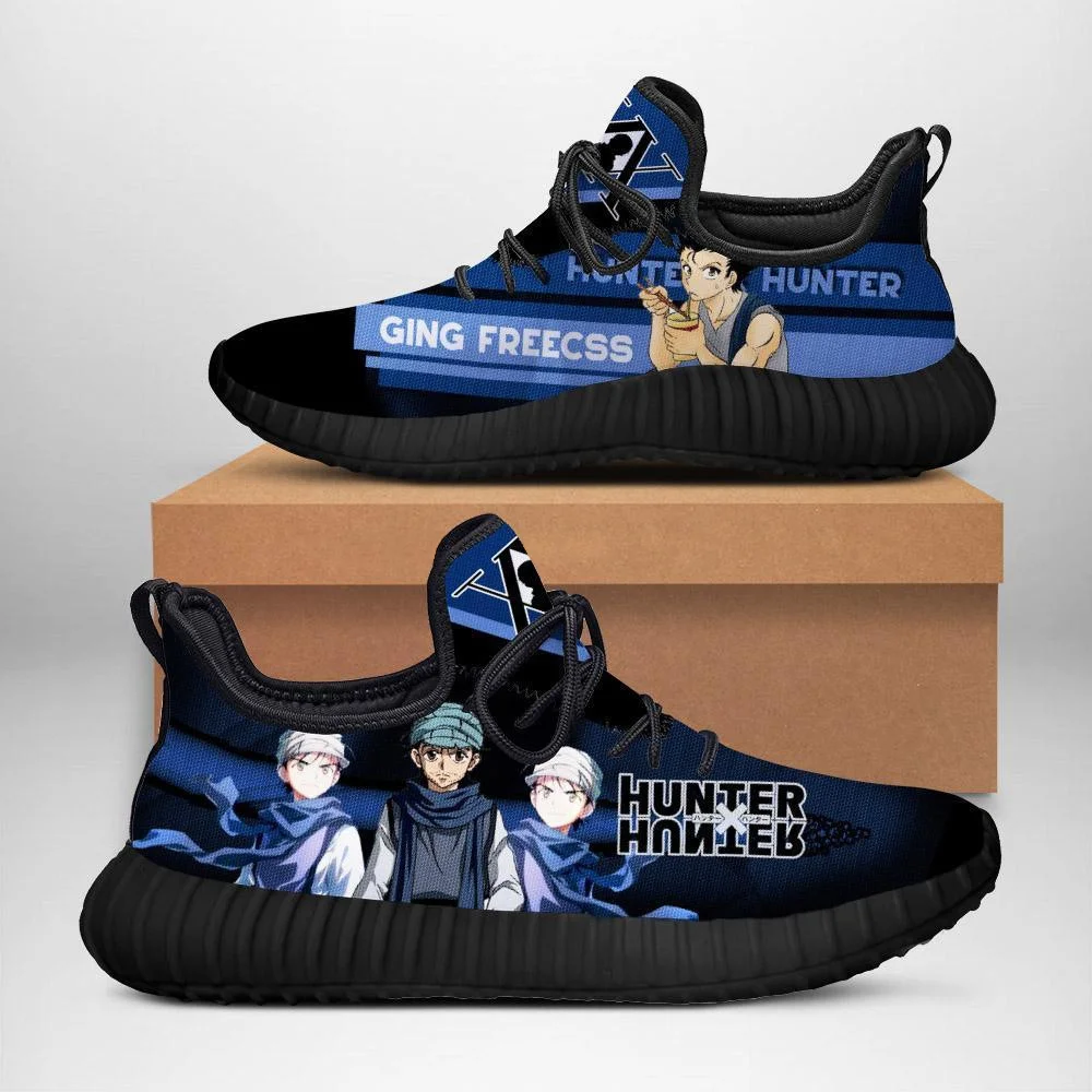 Kingofallstore - Hunter X Hunter Ging Frecss Reze Shoes Custom Anime Sneakers