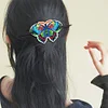 5Pcs PU Butterfly Diamond Embroidery Painting Hairpins