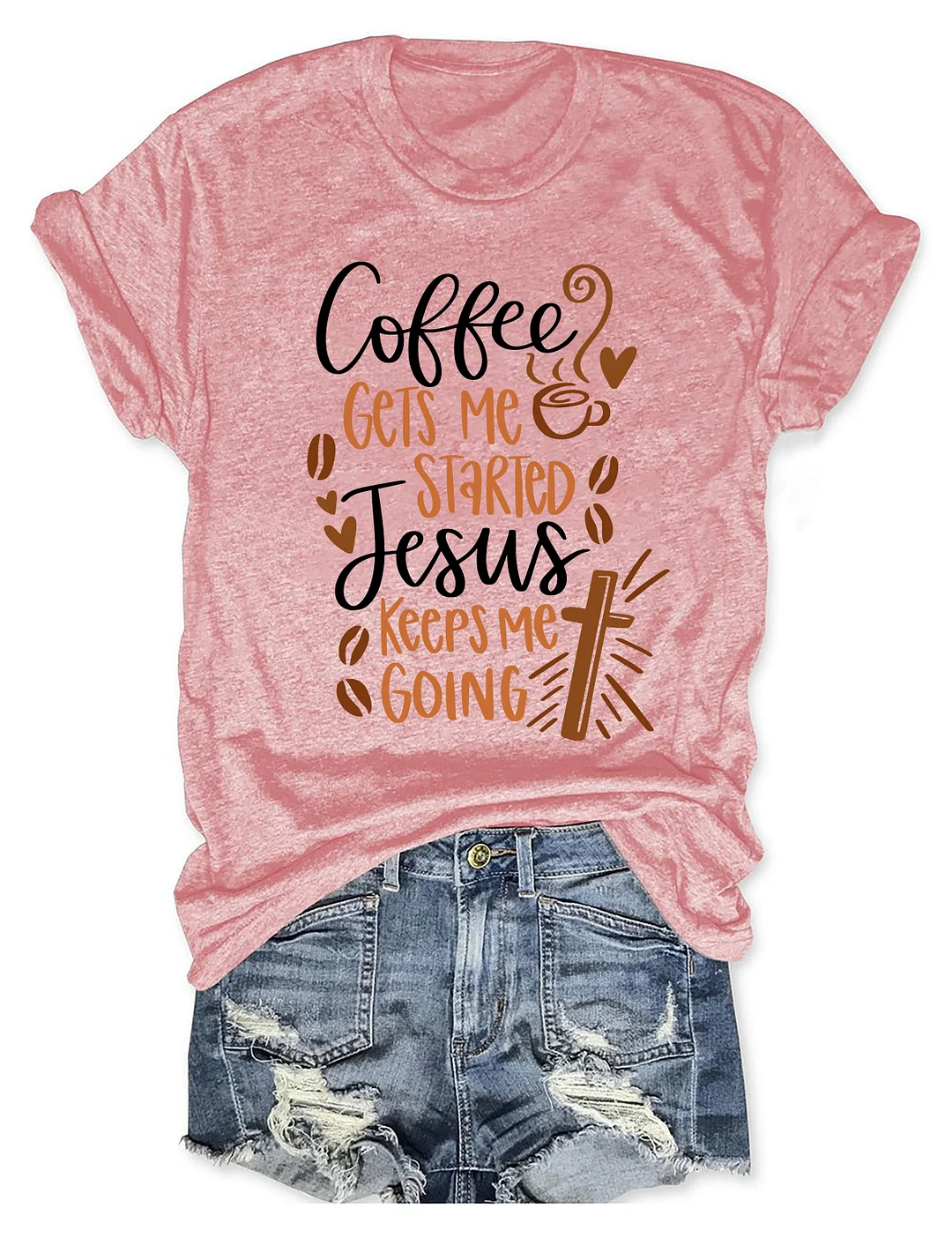 Coffee and Jesus T-shirt