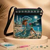 DIY Beach Lady Diamond Painting Shopping Bag
