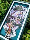 3D Decorative Paint of Gear Fifth Monkey D. Luffy  - ONE PIECE Decorative Painting - Mystical Art Studios [In Stock]