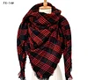Plaid Pashmina Scarf Winter Scarf For Women