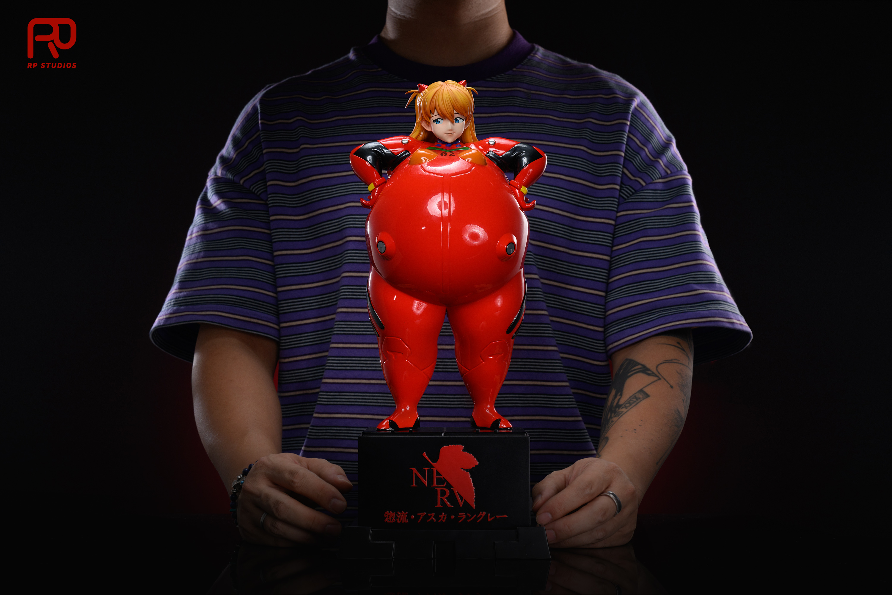 RP Studio - (EVA) Neon Genesis EVAngelion - Fatty Asuka Langley Soryu & Adam Statue (GK)-