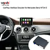 Wireless Apple CarPlay Android Auto Interface Decoder Box Mirror Link Retrofit For Mercedes Benz NTG4.5
