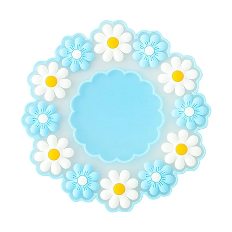 Silicone Sealing Wax Pad Cute Sealing Wax Demoulding Pad Beginner Tools (Blue)