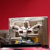 Unicorn Gundam surrounding 3D three-dimensional sticky note hand-torn paper sculpture 2025 calendar