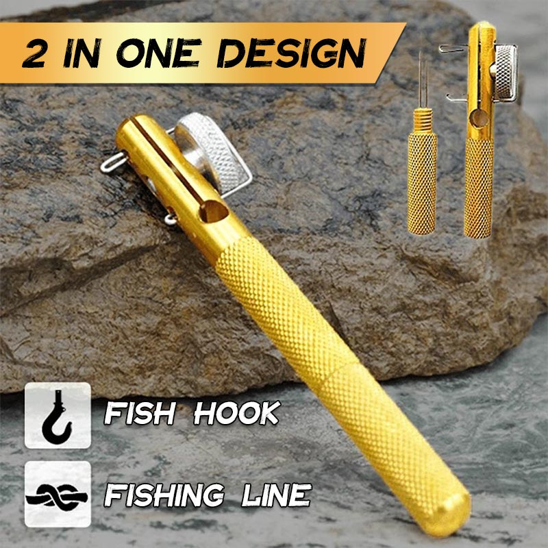 Fishing Line Knotter Hook Needle