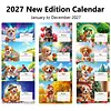 2027 Diamond Painting Monthly Calendar Kit Diamond Art Calendar for DIY Crafts