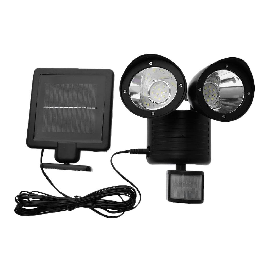 

Waterproof 22 LED Solar PIR Motion Sensor Double Solar Wall Lights, 501 Original