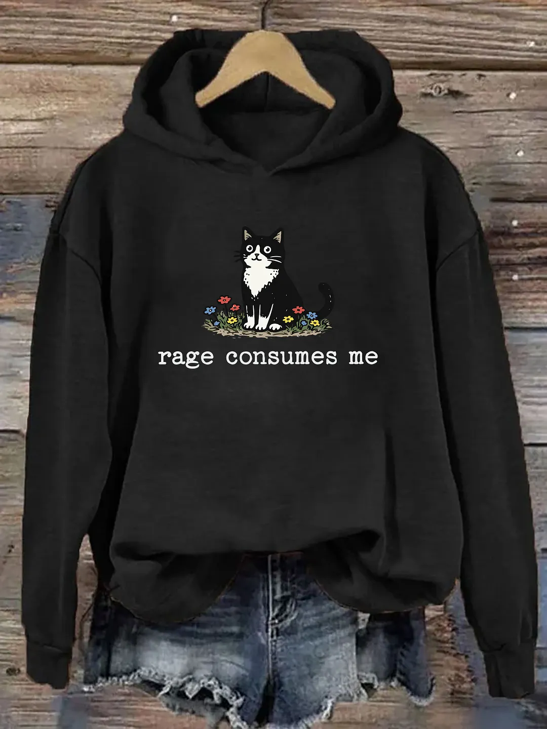Rage Consumes Me Hoodie