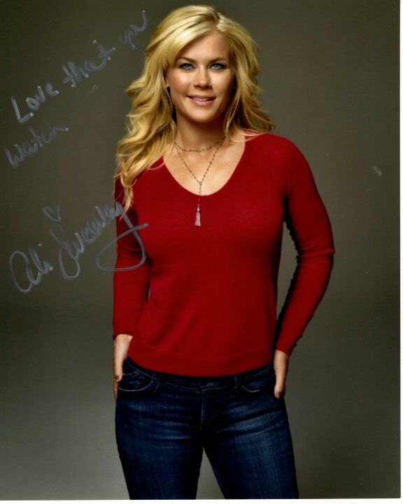 ALISON SWEENEY Signed Autographed Photo Poster painting