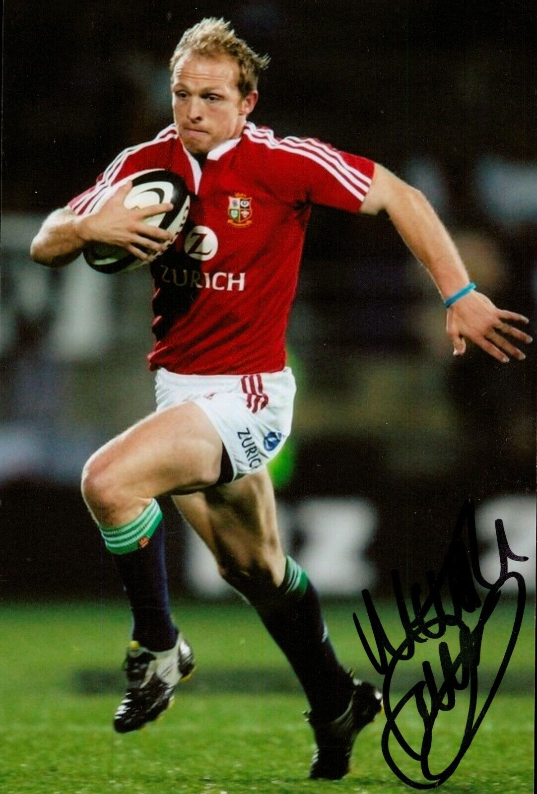 Matt Dawson Signed 6x4 Photo Poster painting British Lions England Rugby Genuine Autograph + COA