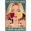 Red Wine - Metal Tin Signs(12*16Inch) - Bar