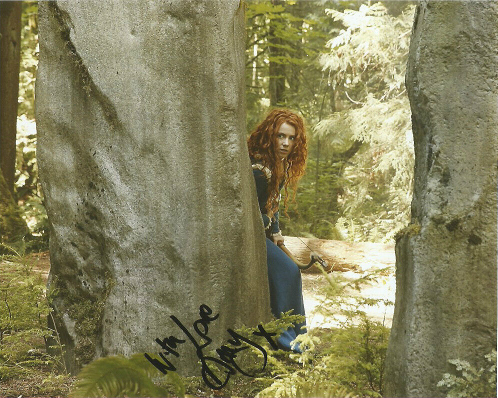 Amy Manson Once Upon A Time Autographed Signed 8x10 Photo Poster painting COA D