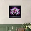 Fille Aux Fleurs-Perceuse Ronde Peinture Diamant-40*40CM
