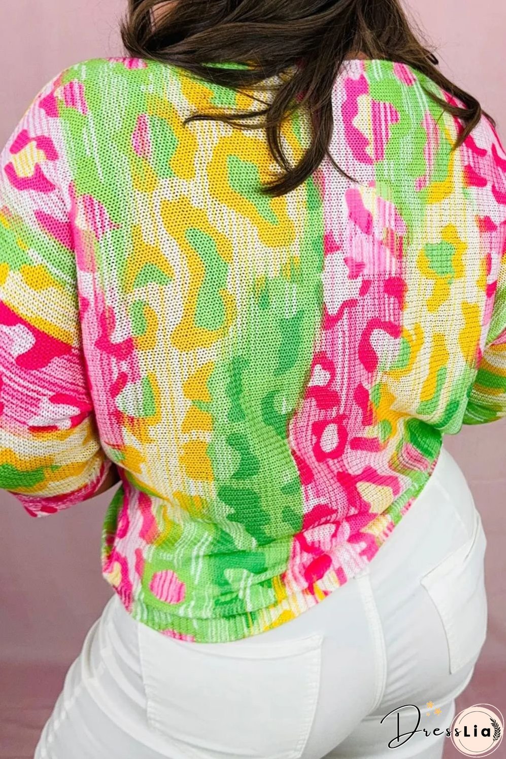 Plus Size Printed Round Neck T-Shirt