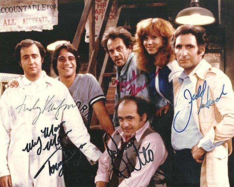 REPRINT -TAXI Cast Tony Danza 80's TV Autographed Signed 8 x 10 Photo Poster painting RP