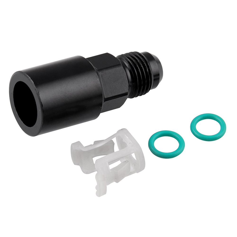 

-6 AN Male Flare to 5/16 inch Quick Disconnect Female EFI Push On Fitting, 501 Original