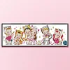 Children-14CT Stamped Cross Stitch Kit(62*21cm)