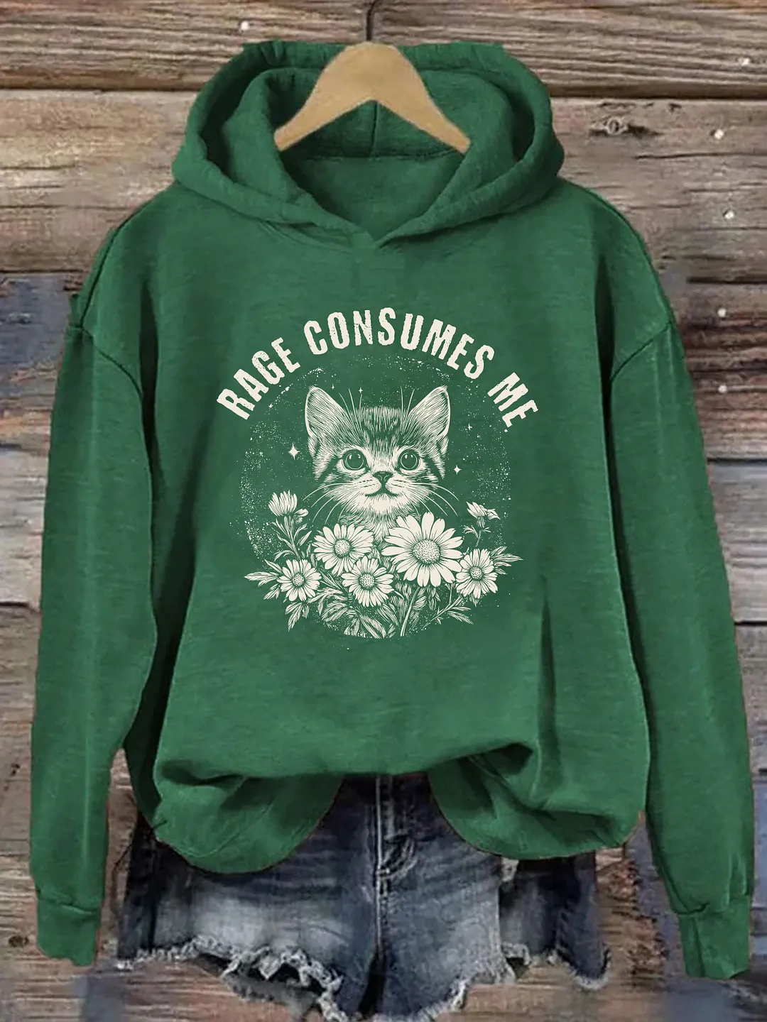 Rage Consumes Me Hoodie