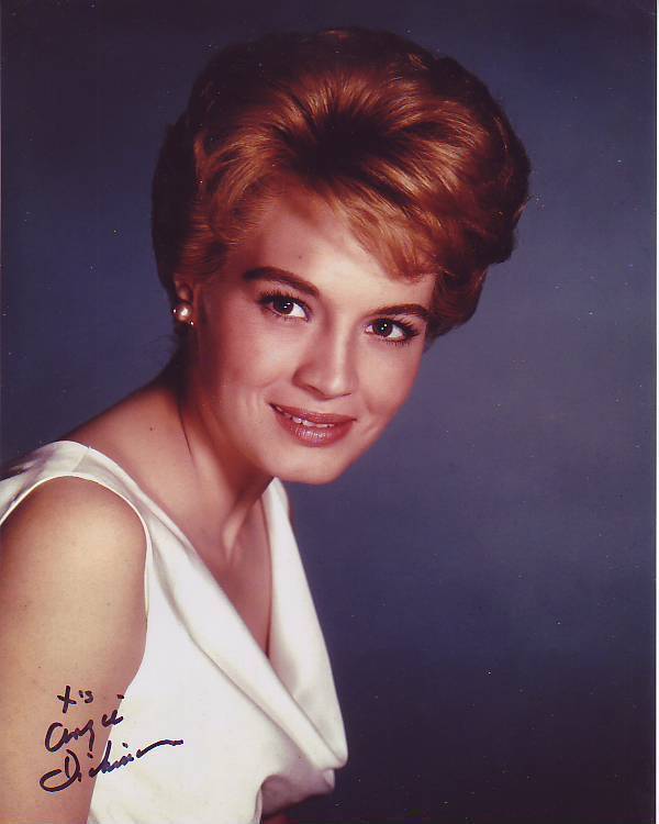 ANGIE DICKINSON Signed Autographed Photo Poster painting