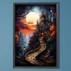 (40*60cm)Castle - Full Round Drill Diamond Painting