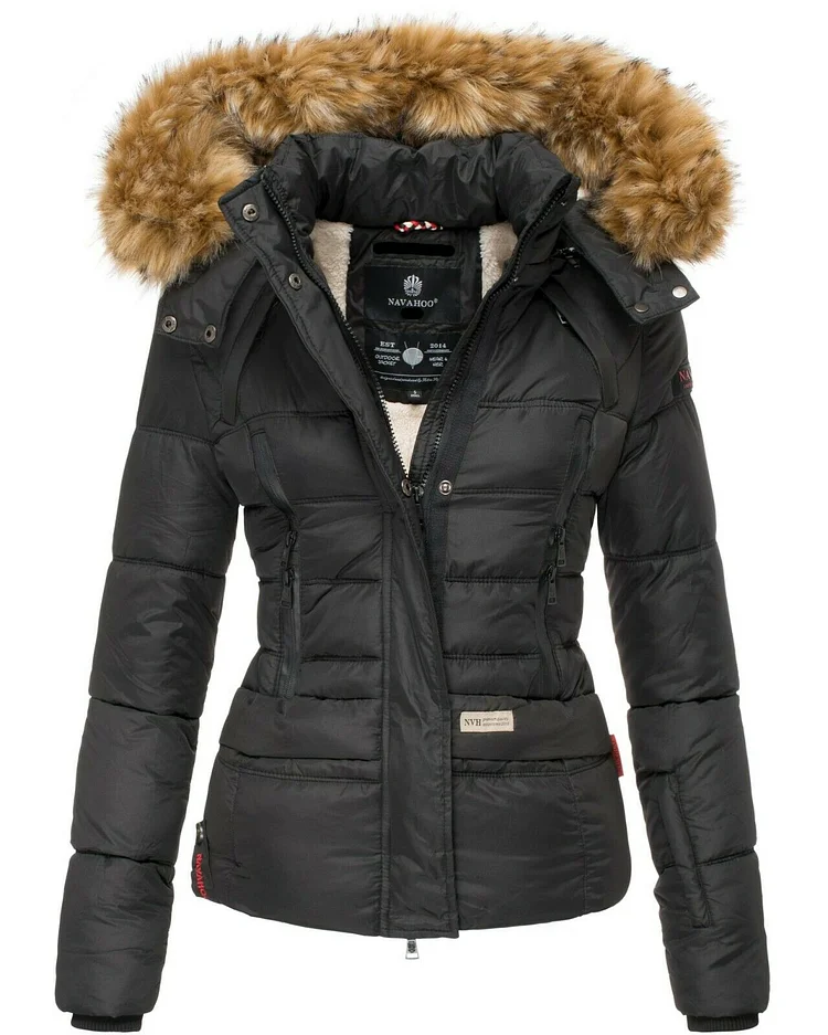 Women's winter short coat to keep warm