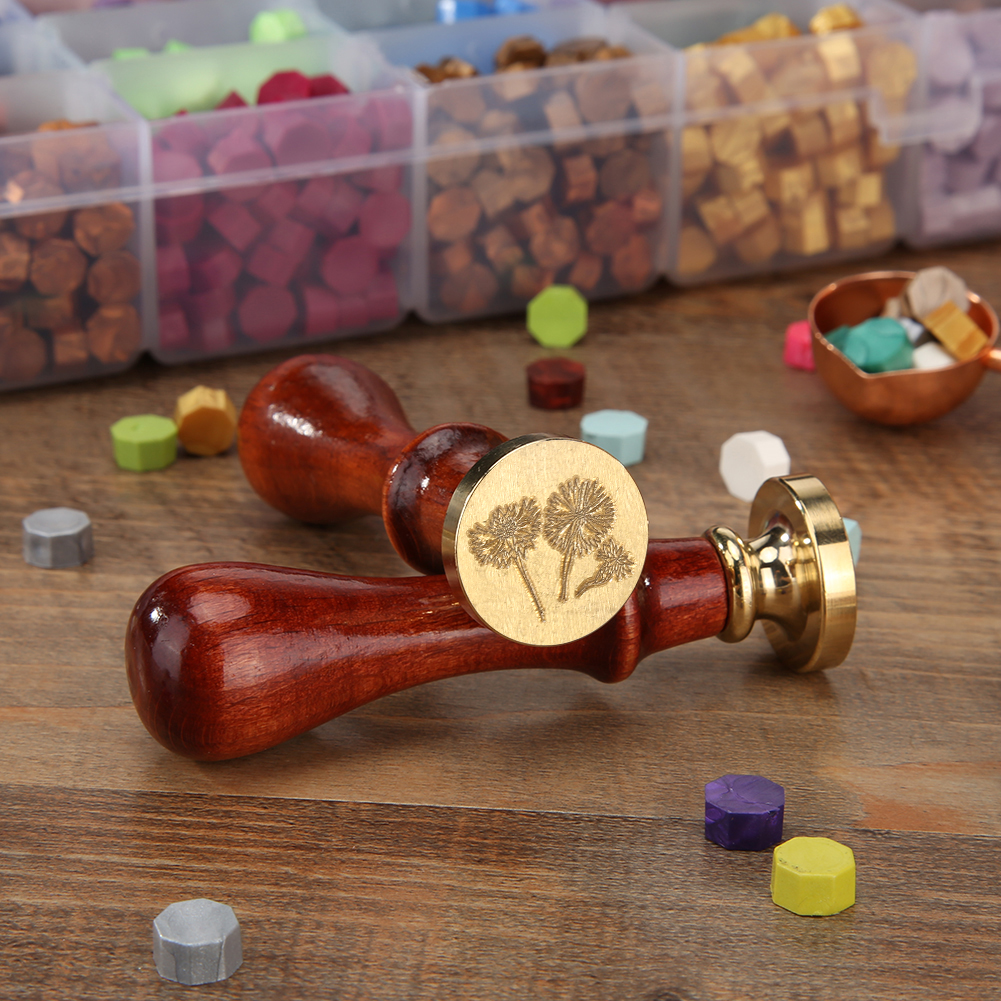 

25MM - Dandelion - Vintage Wax Seal, 501 Original