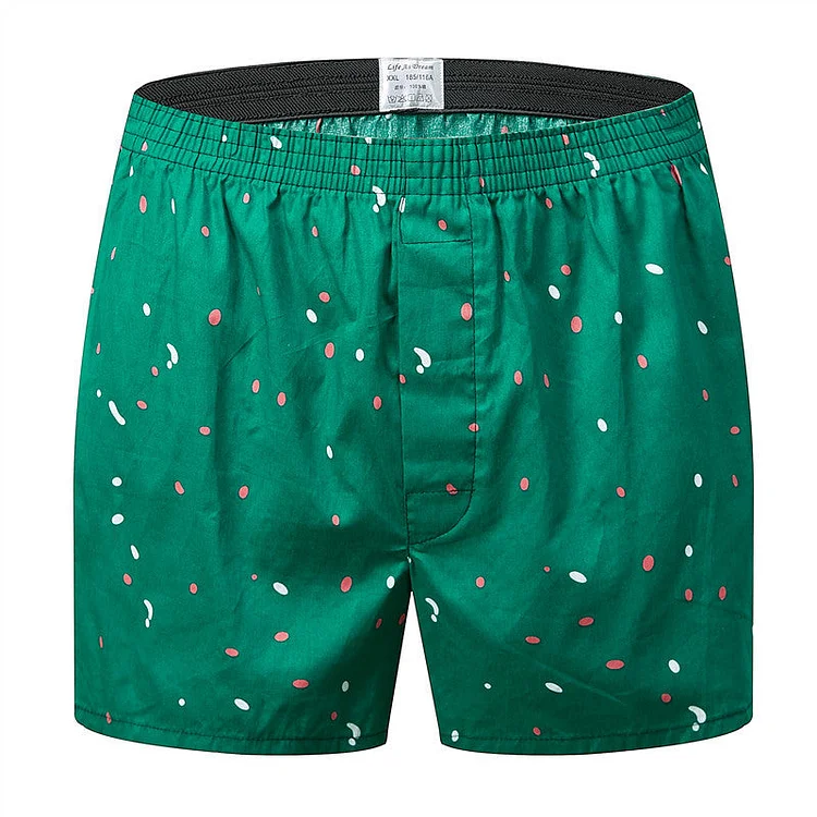 Men's Cotton Loose Fit Boxer Briefs