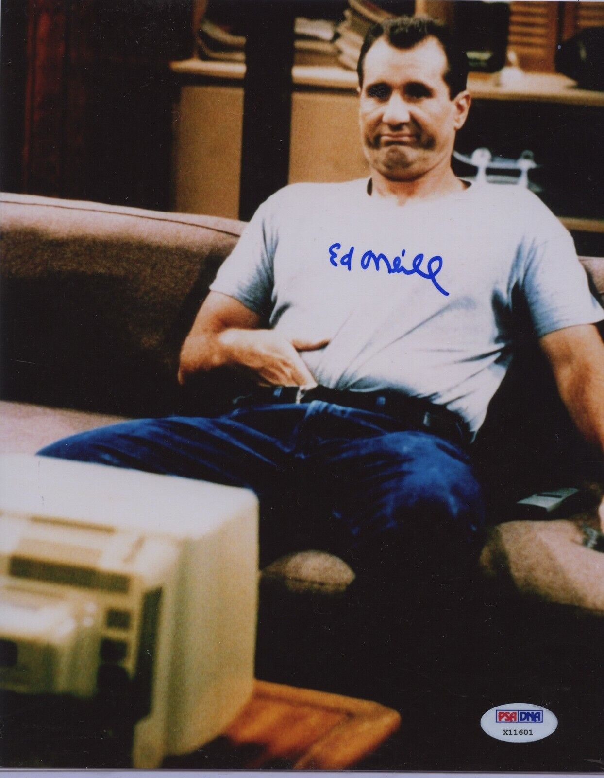 ED O'NEILL 8x10 Photo Poster painting Signed Autographed PSA DNA Married With Children Al Bundy