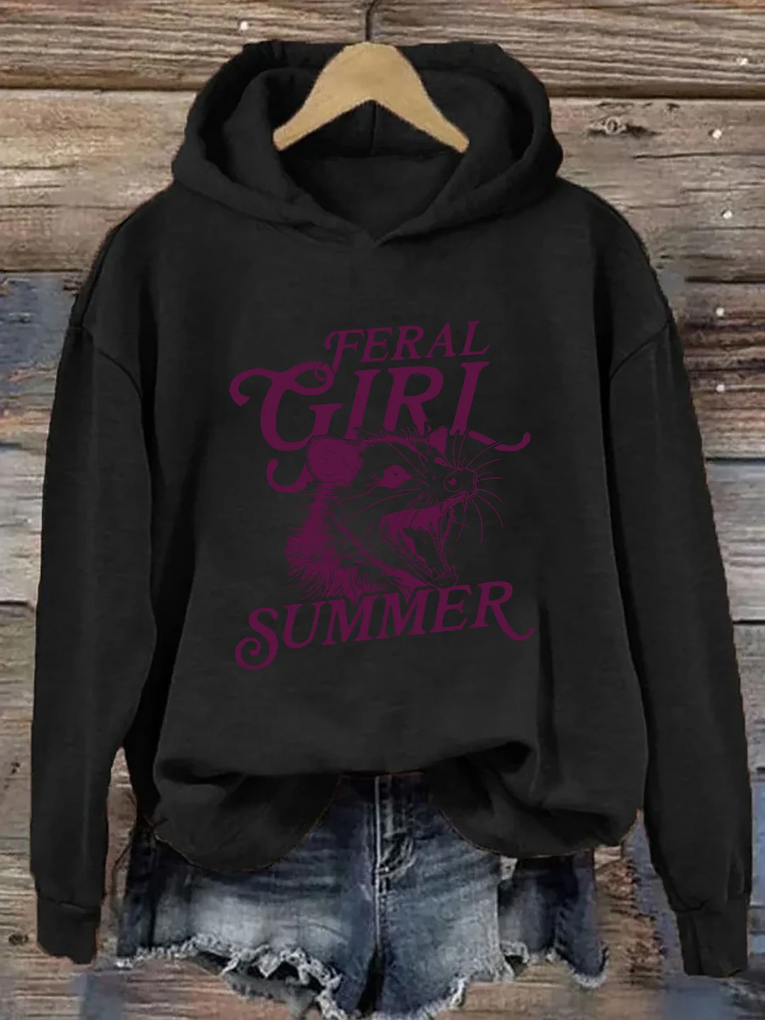 Feral Girl Summer Hoodie