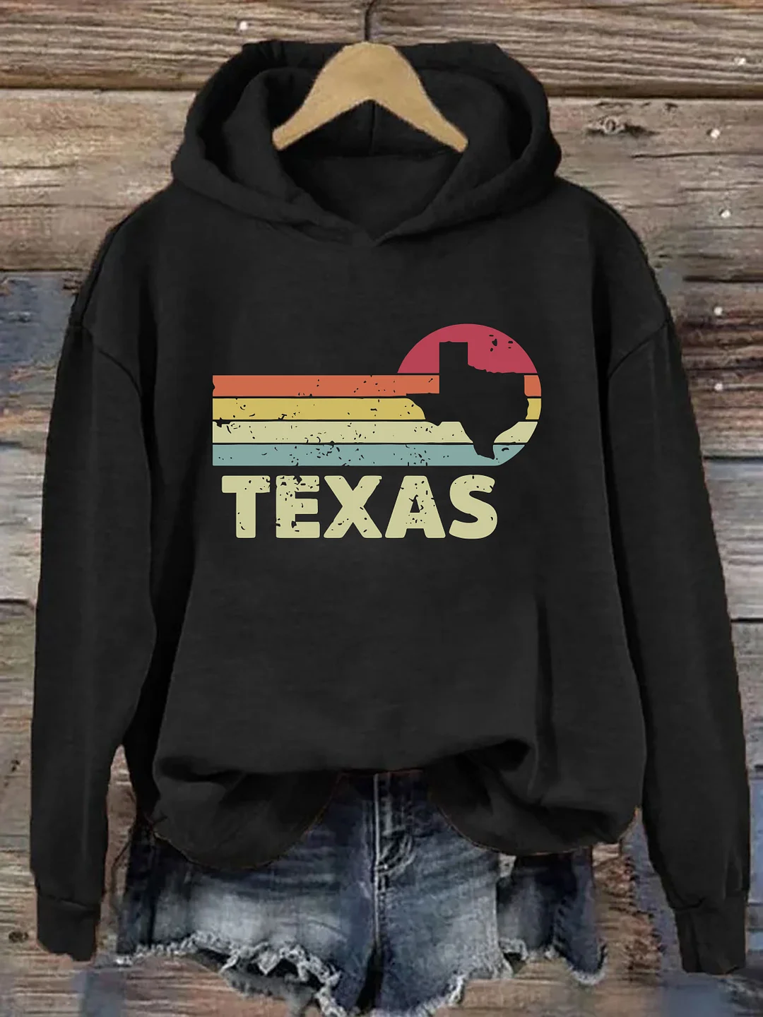 Texas Map Hoodie