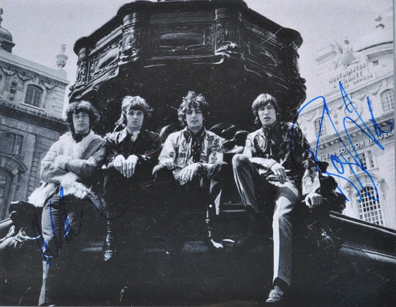 PINK FLOYD SIGNED Photo Poster painting X2 Roger Waters, Nick Mason 11x 14 wcoa