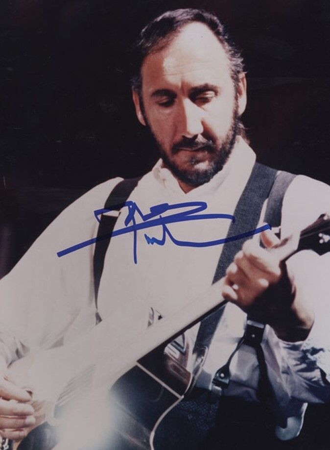 PETE TOWNSHEND / THE WHO Signed Photo Poster paintinggraph - Rock Guitarist - preprint