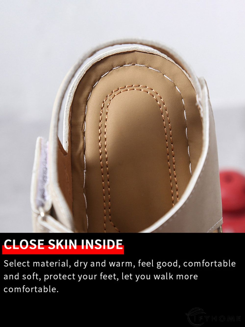 Vintage Laser Cut out Velcro Strap Sandals | IFYHOME