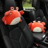 Cute Cartoon Lion Crab Car Seat Head Pillow Cushion