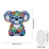 (US Local)Acrylic Special Shape Koala Diamond Painting Ornaments Desktop Decor Kit