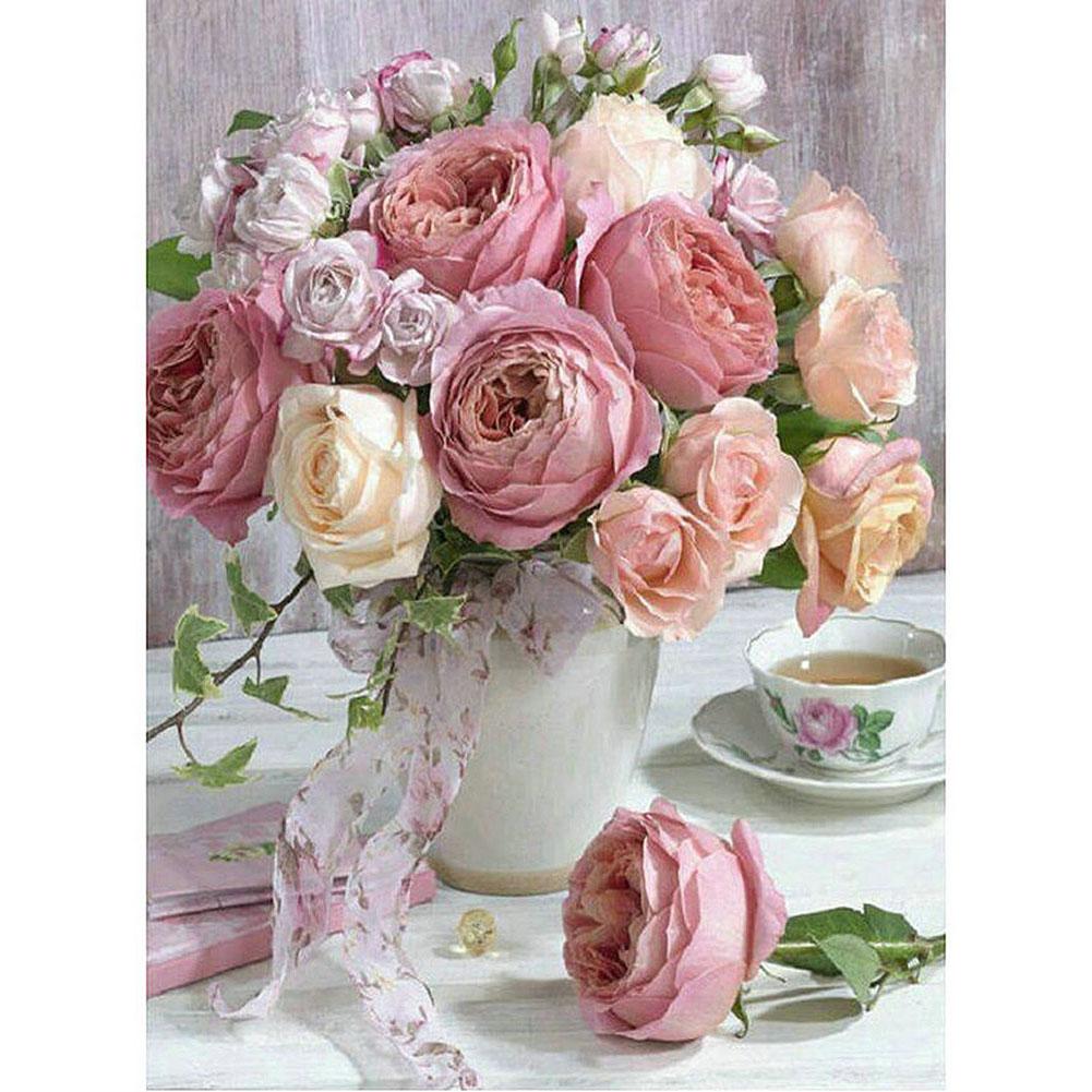

Flower - Square Drill Diamond Painting - 30*40CM, 501 Original