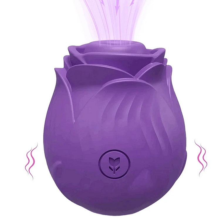 pearlsvibe -  Violet Crown Rose Clitoral Sucker For Women