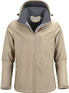 33,000ft Men's Softshell Jacket with Hood Fleece Lined Windbreaker Lightweight Waterproof Jackets for Hiking