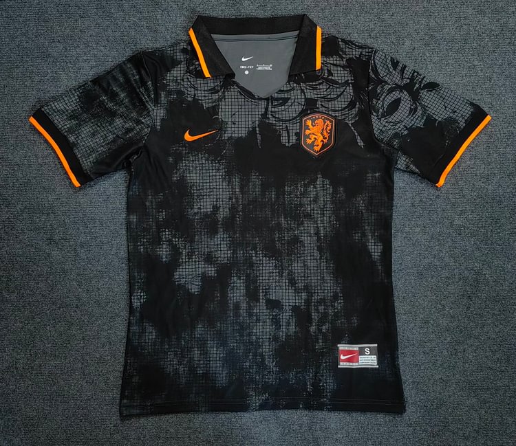 2025-26 Netherlands Special Edition Black Jersey - Fan Edition