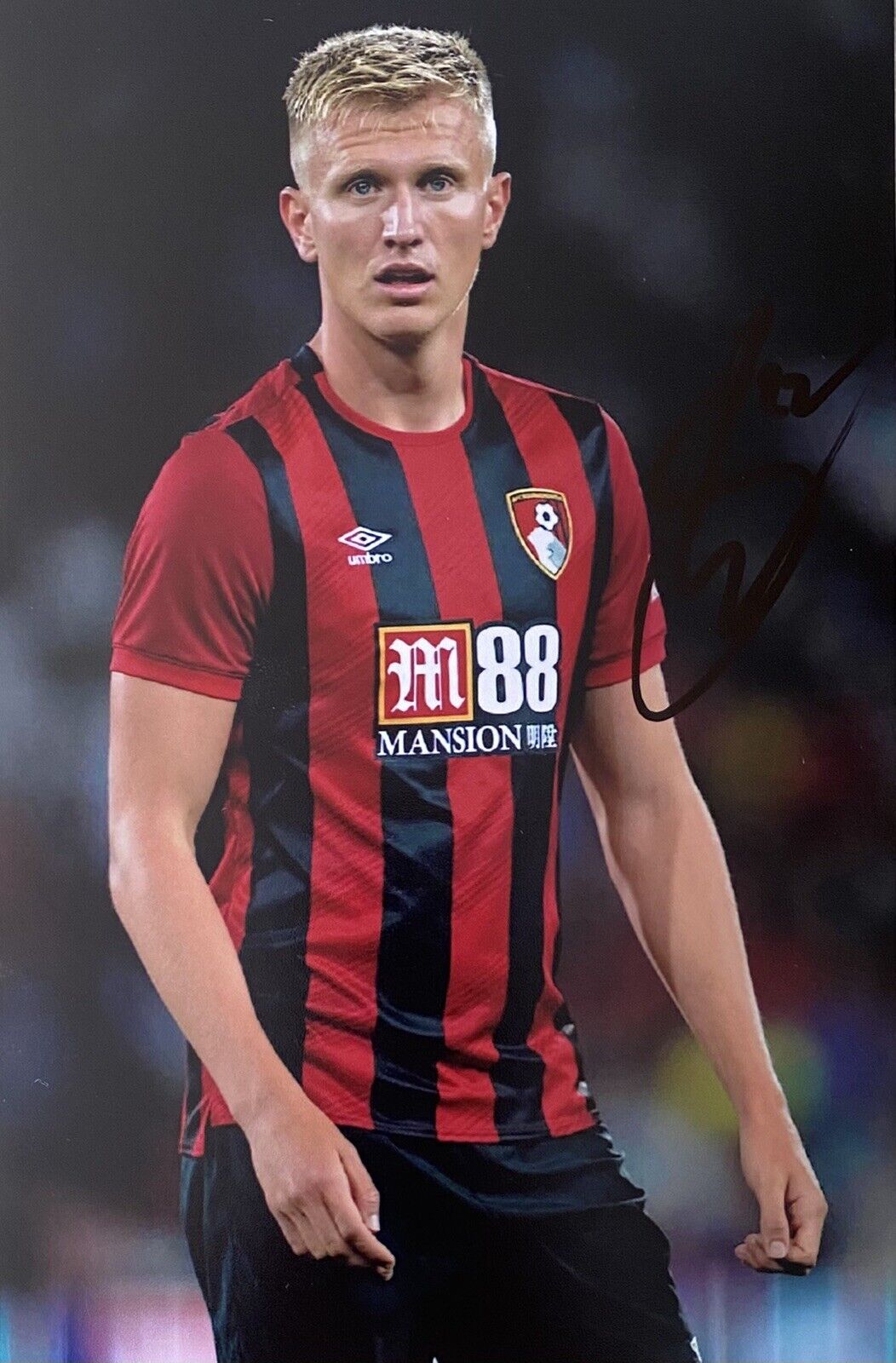 Sam Surridge Genuine Hand Signed Bournemouth 6X4 Photo Poster painting